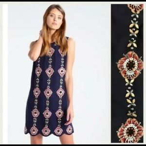 Banana Republic Beaded Shift Dress